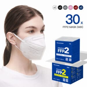 FlameBrother FFP2 Mask CE 2797 Certified FFP2 Respirator Masks 30pcs MIX Colours